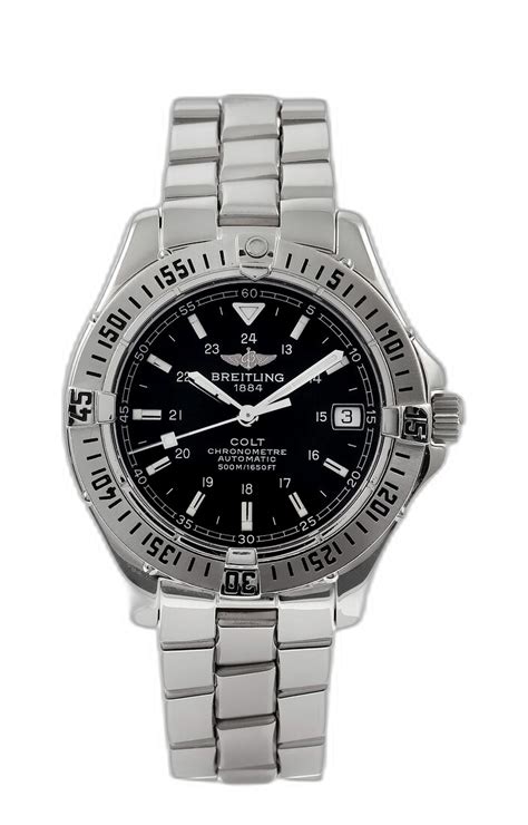 breitling a17340 review|Breitling colt automatic price a17350.